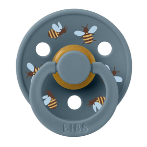 Картинка товара Пустышка латексная BIBS Studio Colour - Bumblebee Friends - Petrol, 18 мес+