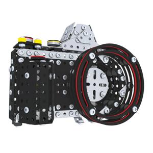 Картинка товара Конструктор металлический «Metalcraft DIY 3D» Фотоаппарат черный 