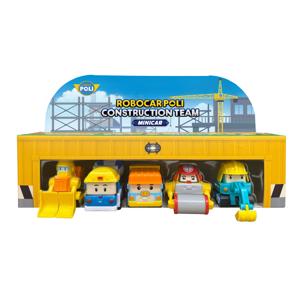 Картинка товара Игровой набор Robocar Poli из 5 мини-машинок