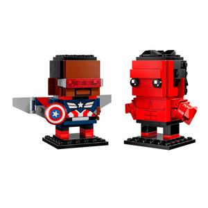 Картинка товара Конструктор LEGO Brickheadz «Капитан Америка и Красный Халк»