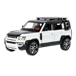 Картинка товара Коллекционная машинка Land Rover Defender, белый 21 см свет-звук