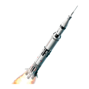Картинка товара Конструктор LEGO Ракетно-космическая система НАСА «Сатурн-5- Аполлон»