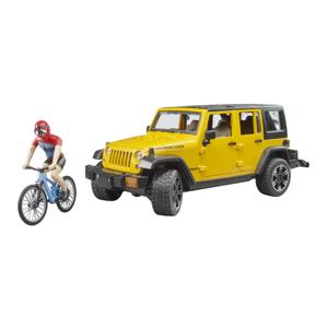 Картинка товара Внедорожник Wrangler Rubicon Unlimited c фигуркой велосипедиста