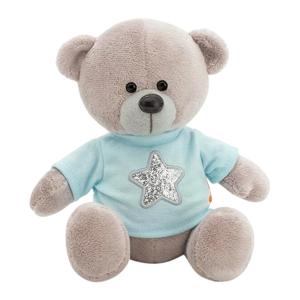Картинка товара Мягкая игрушка Медведь Топтыжкин, серый 17 см