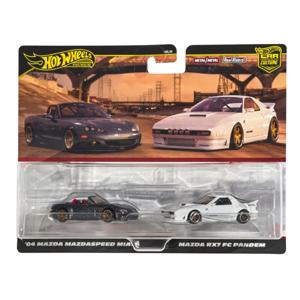 Картинка товара Hot Wheels набор коллекционных машинок '04 Mazda Mazdaspeed Miata & Mazda RX7 FC Pandem