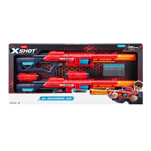 Картинка товара Набор из двух бластеров «EXCEL Ranger X8» с аксессуарами