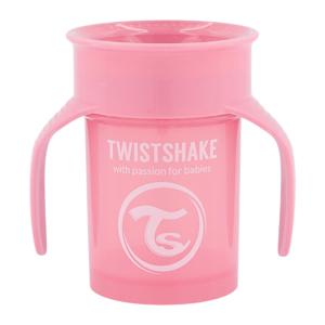 Картинка товара Поильник Twistshake 360 cup, 230 мл розовый 6 мес+