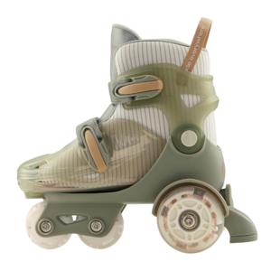 Картинка товара Раздвижные роликовые коньки Sunny Wheels olive, S (26-29)