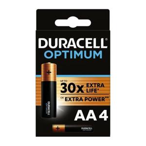 Картинка товара Батарейка LR 6 Duracell Optimum (АА), 4 шт