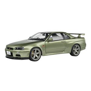 Картинка товара Коллекционная машинка 1:18 Nissan GT-R (R34) Green metallic 1999