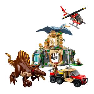 Картинка товара Конструктор LEGO Jurassic World «Спинозавр и кетцалькоатль: Воздушная миссия»