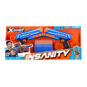Картинка товара Набор из двух бластеров «Insanity manic» с аксессуарами