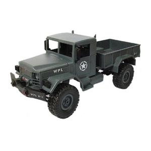 Картинка товара Радиоуправляемая машина военный грузовик, серый 4WD 2.4G 1:16 KIT