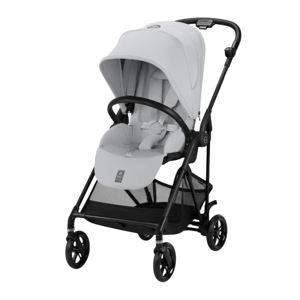Картинка товара Прогулочная коляска Melio Carbon Fog Grey с дождевиком 