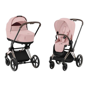 Картинка товара Коляска 2 в 1 Cybex Priam IV Rosegold Peach Pink 
