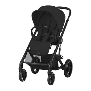 Картинка товара Прогулочная коляска Balios S Lux BLK, Moon Black с дождевиком 
