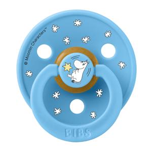 Картинка товара Пустышка латексная BIBS x Moomin Colour - Good Night - Breeze, 6 мес+