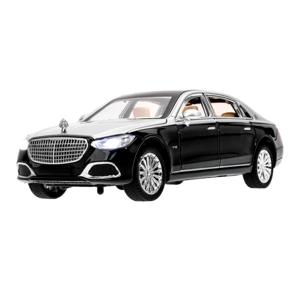 Картинка товара Коллекционная машинка Mercedes-Benz, черный 23 см свет-звук
