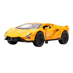 Картинка товара Коллекционная машинка Lamborghini Sian, желтый 12 см