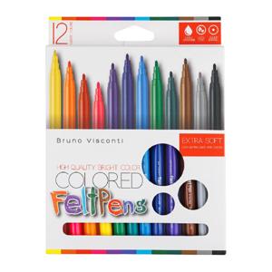 Картинка товара Фломастеры «Bright colors», 12 цветов 