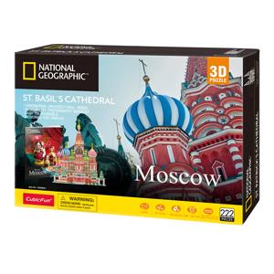 Картинка товара 3D пазл National Geographic «Москва», 224 детали 