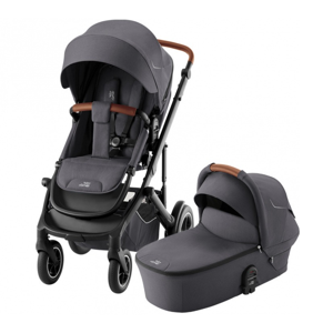 Картинка товара Коляска 2 в 1 SMILE 5Z, Midnight Grey