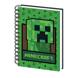 Картинка товара Записная книжка 3D Minecraft «Creeper» A5